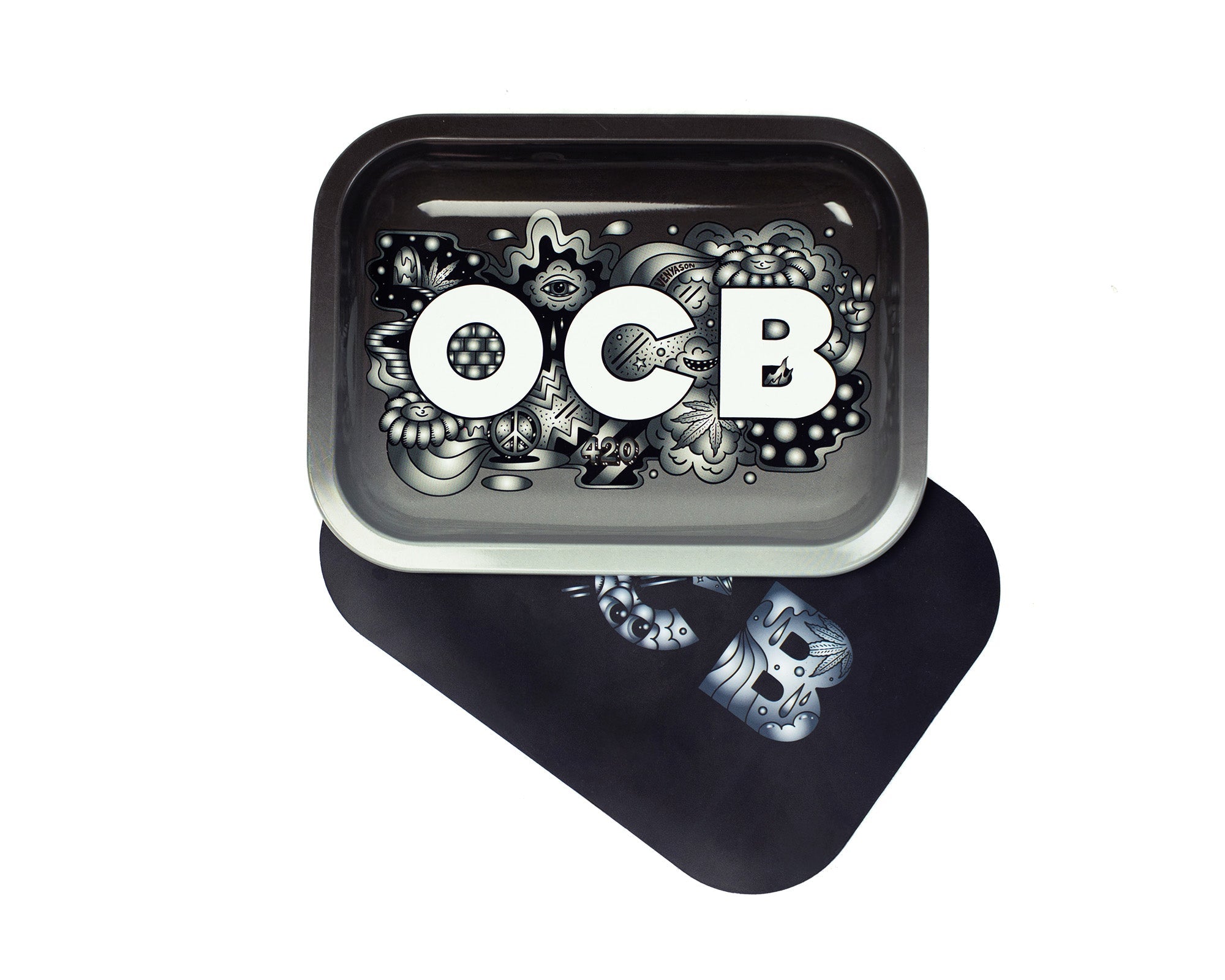 Mini metal tray magnetised lid Venyason x OCB Special Edition