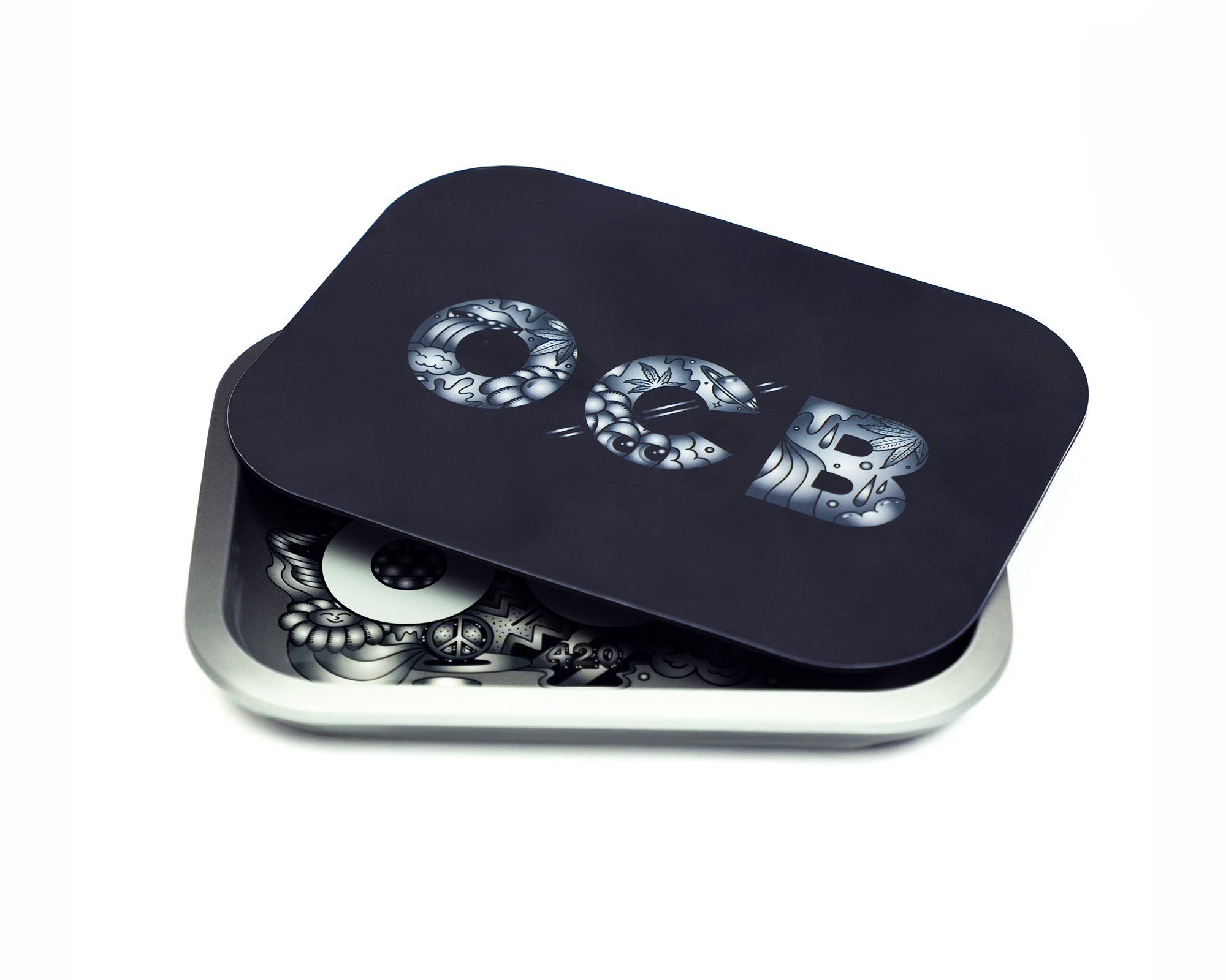 Mini metal tray magnetised lid Venyason x OCB Special Edition